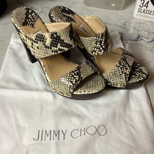 Jimmy Choo shoes.